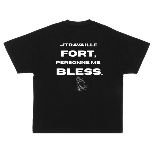 T-SHIRT FRAPP, JUGG, FINESSE NOIR